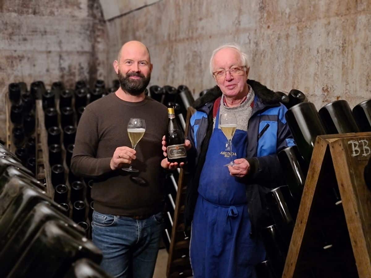 Mit vollem Einsatz für besten Sekt