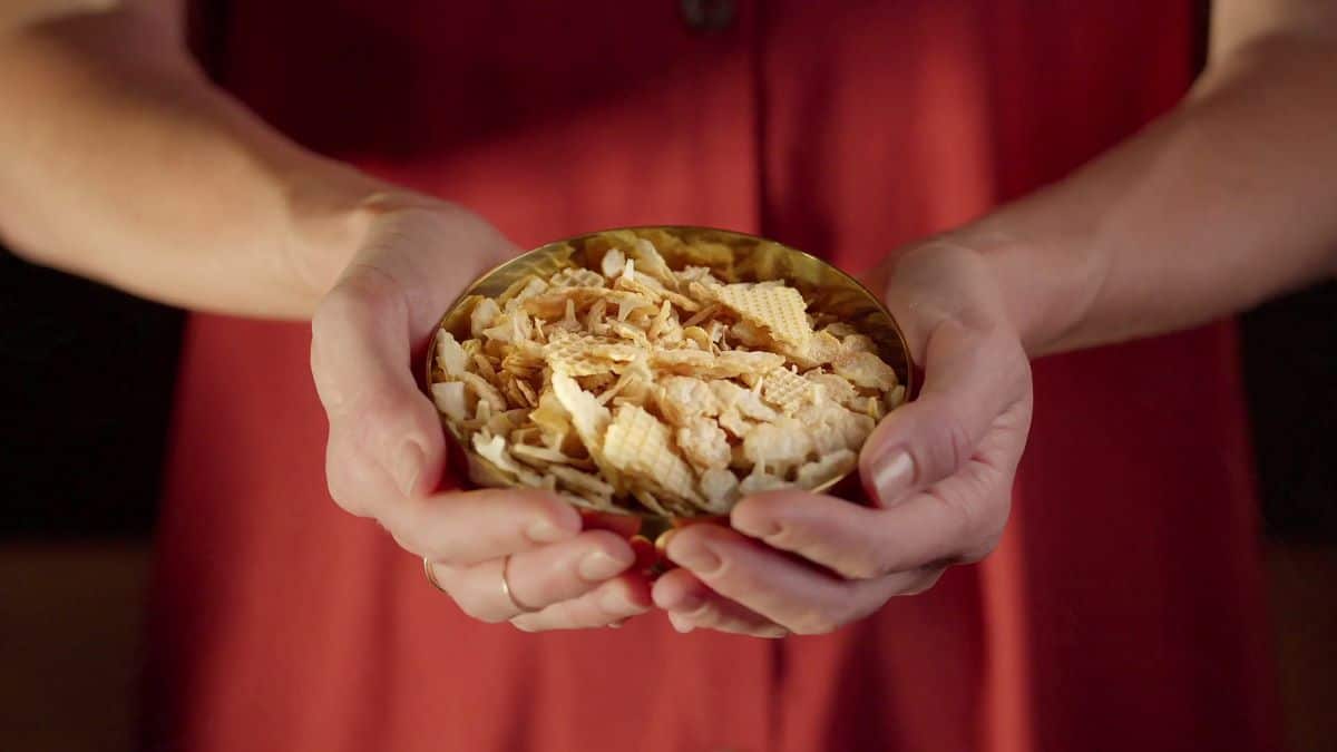 Waffelbruch von Manner