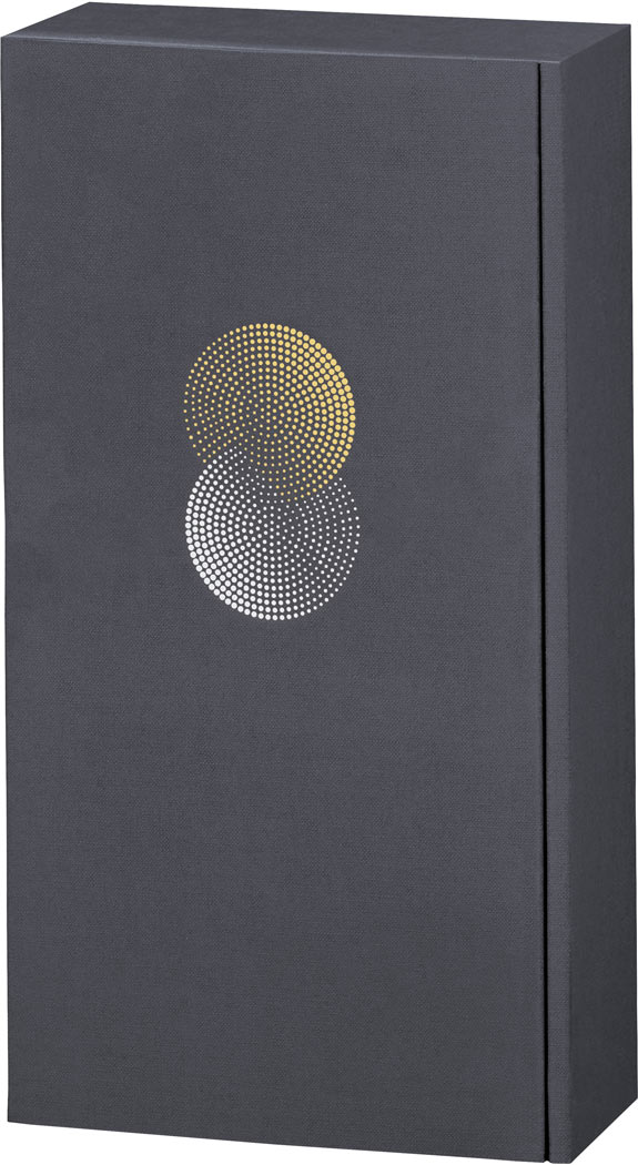 2er Geschenkkarton Lino Infinity Schiefergrau