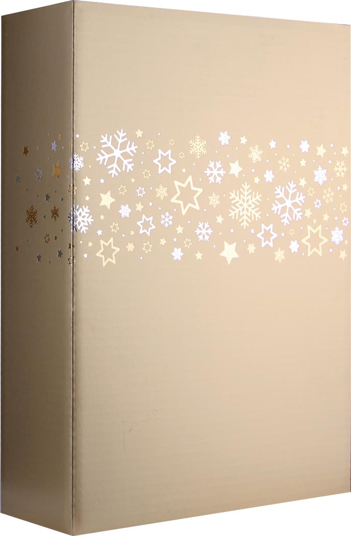 3er Geschenkkarton Sternenband Royal