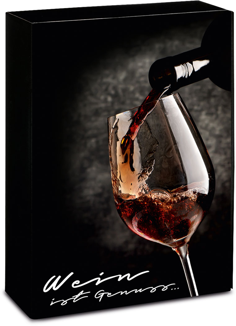3er Geschenkkarton „Wein ist Genuss...“