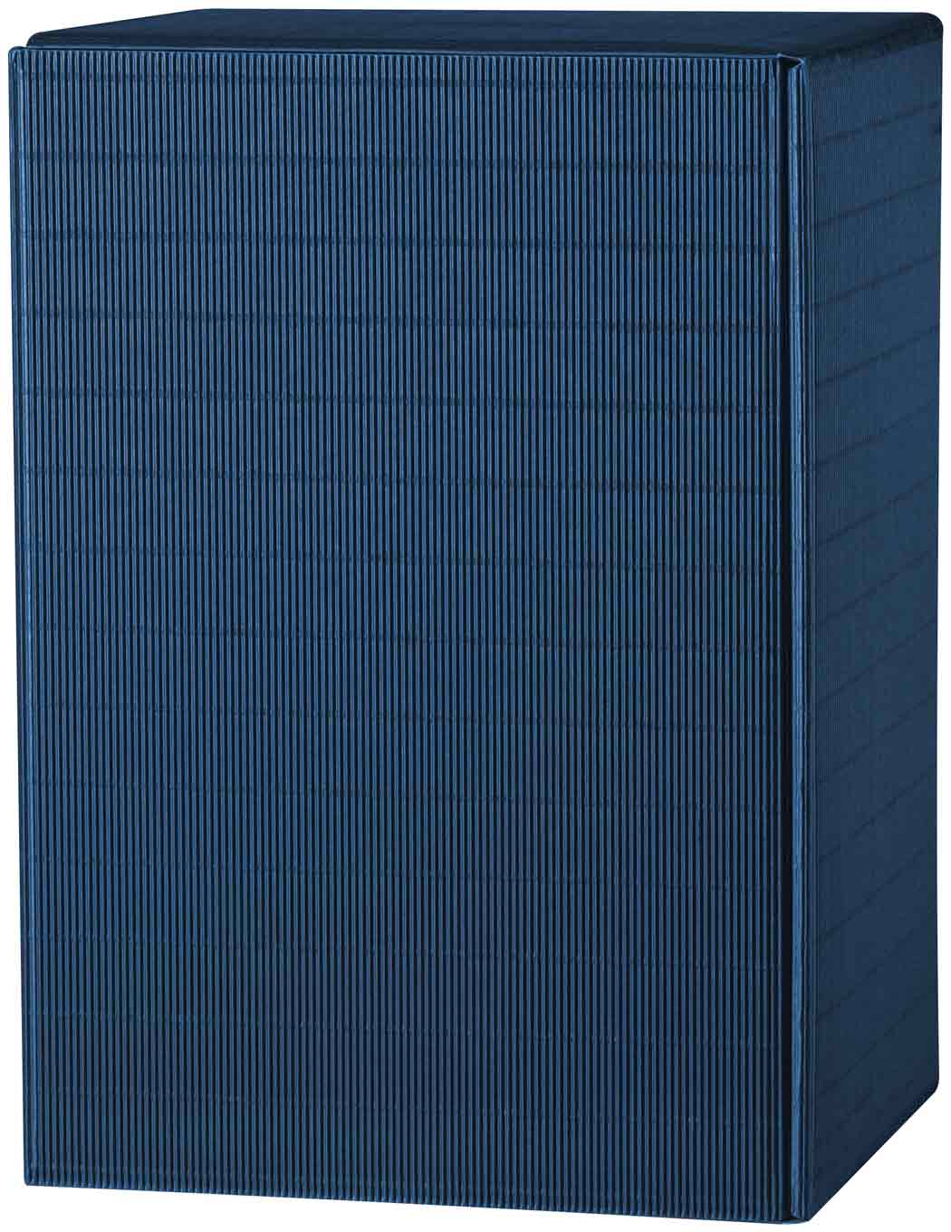 6er Geschenkkarton Welle Dunkelblau