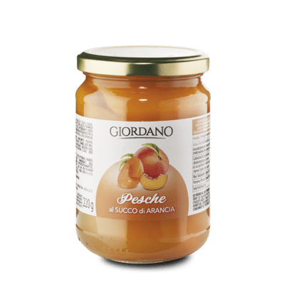 Eingemachte Pfirsiche In Orangensaft