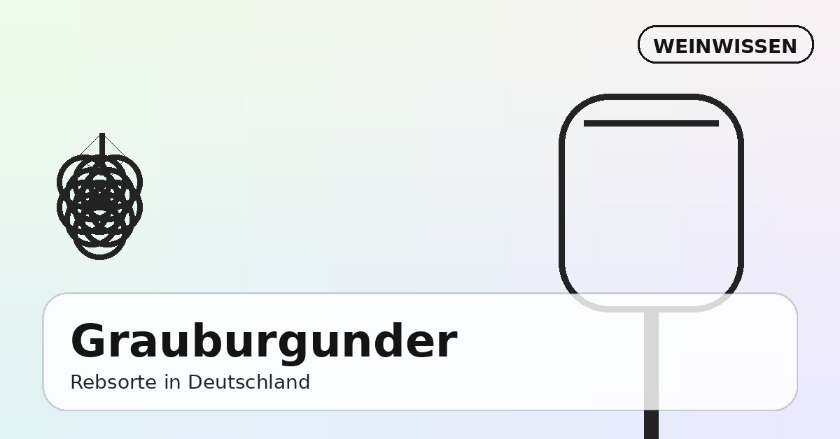 Grauburgunder Rebsorte – Trauben und Wein im deutschen Weinberg