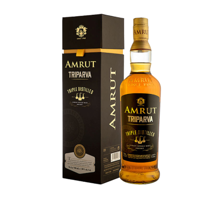 Amrut "Triparva" Triple Distilled 70 cl.