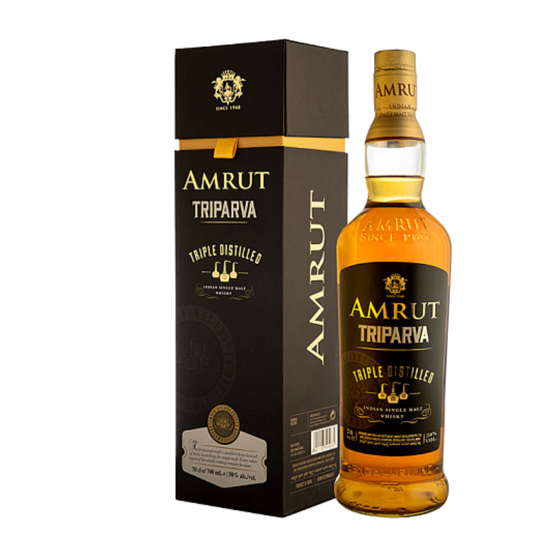 Amrut "Triparva" Triple Distilled 70 cl.