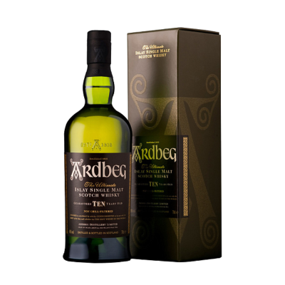 Ardbeg 10 Jahre Single Malt Scotch Whisky  70 cl.