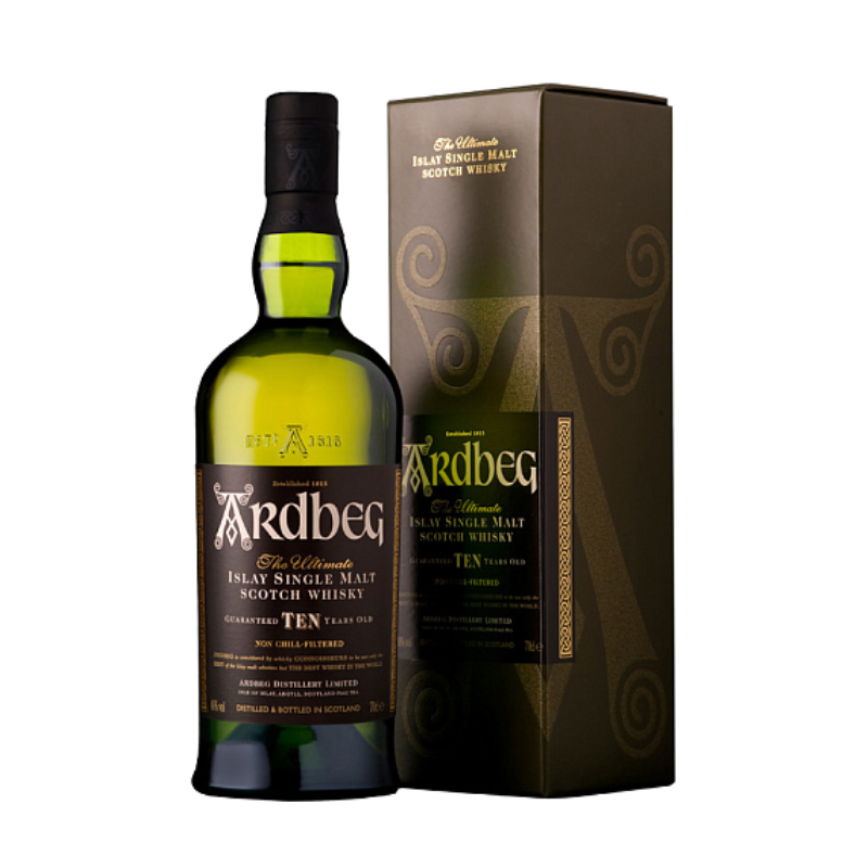 Ardbeg 10 Jahre Single Malt Scotch Whisky 70 cl.