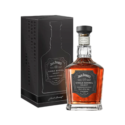 Jack Daniel's Single Barrel Estuche Silueta 70 cl.