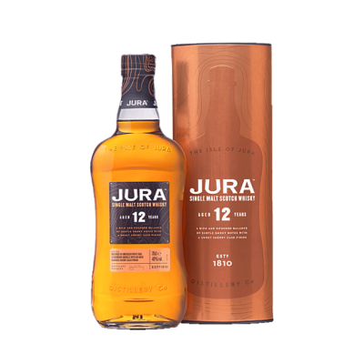 Jura 12 Years old Single Malt Scotch Whisky con Estuche 70 cl.