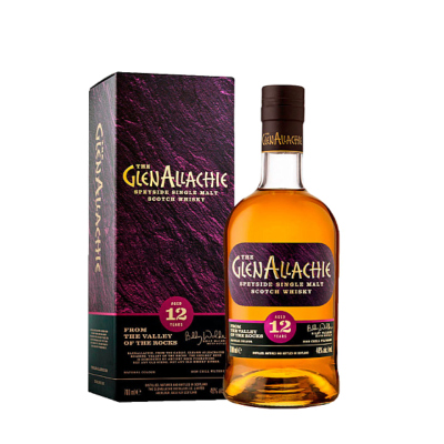 The GlenAllachie 12 YO Speyside Single Malt Scotch Whisky 70 cl.