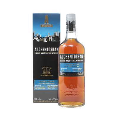 Auchentoshan Three Wood Single Malt Scotch Whisky  70 cl.