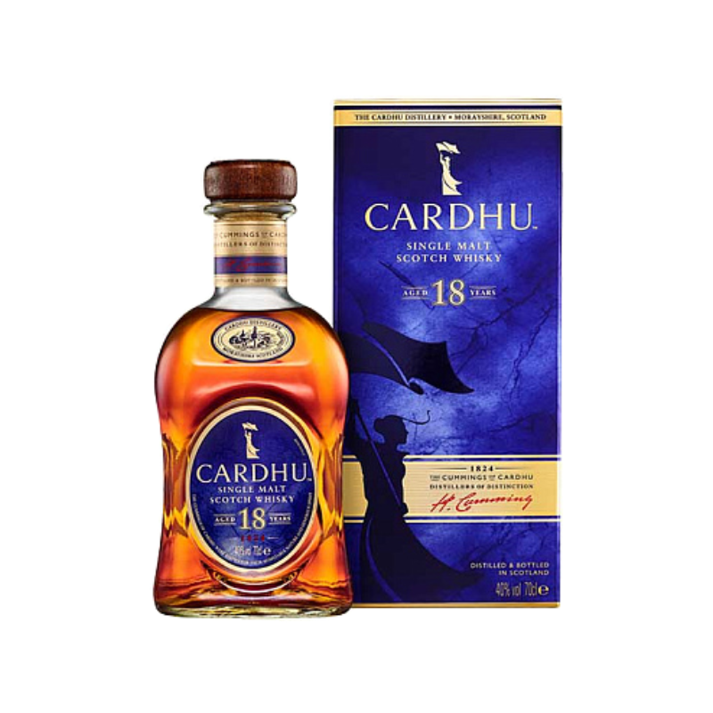 Cardhu 18 Jahre Single Malt Scotch Whisky 70 cl.