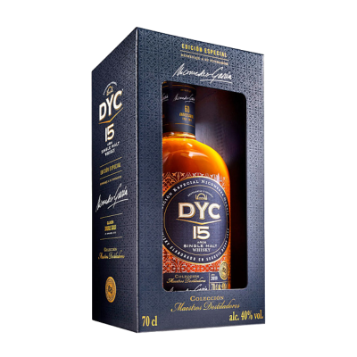 DYC 15 Jahre Whisky  70 cl.