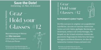 Hold Your Glasses – Arravané am Merkur Campus – Graz